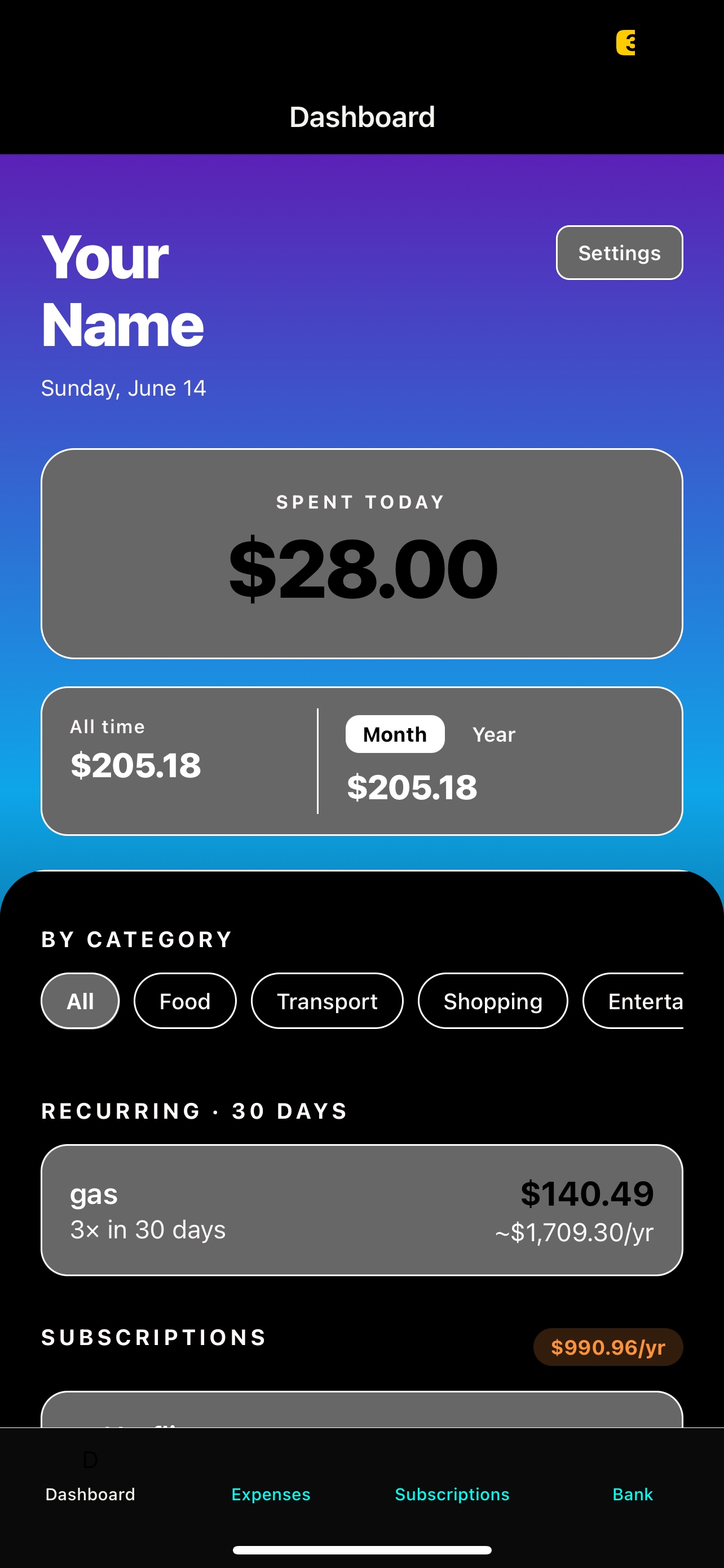Iphone App