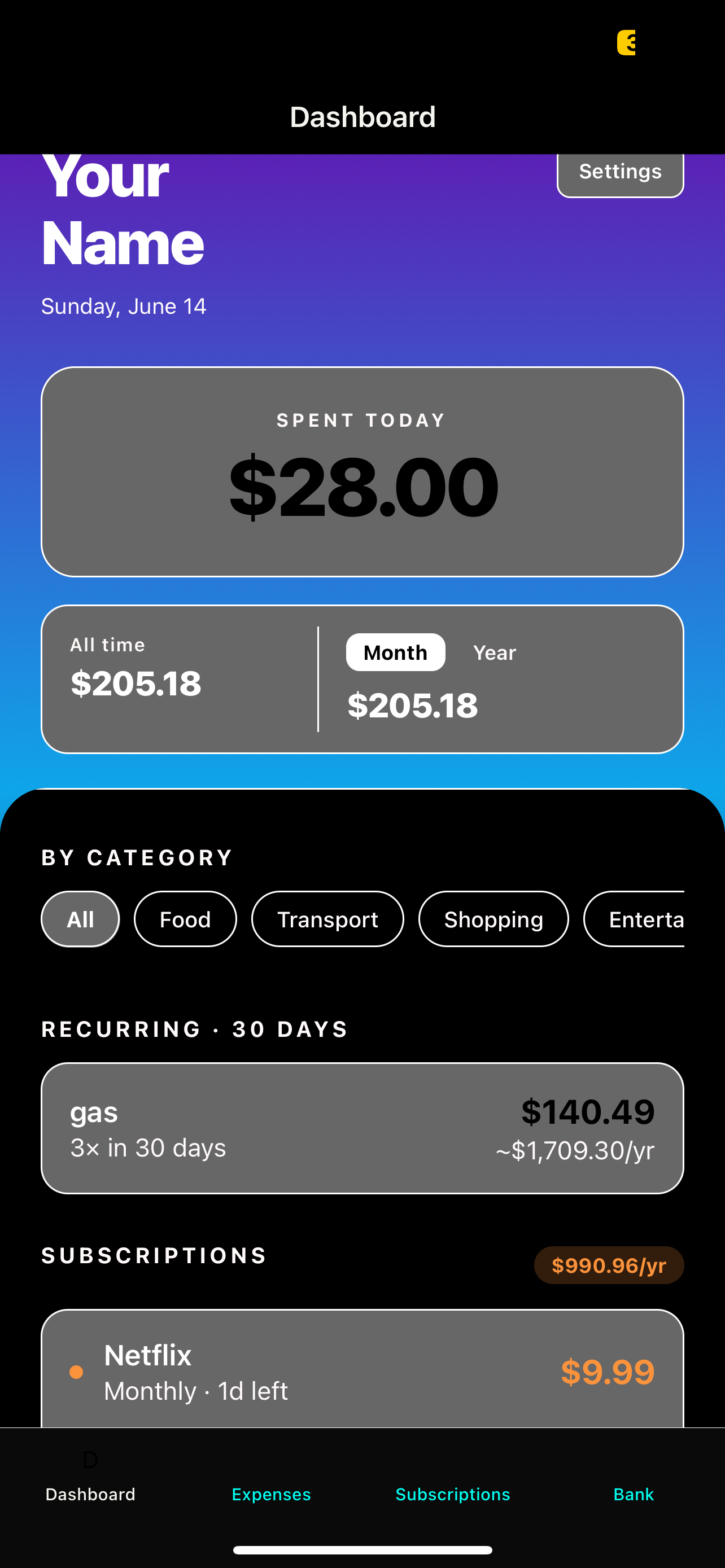 iPhone App